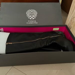 Vince Camuto Leather Knee Boots